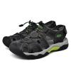 kvdrcs Men's Sport Sandals Outdoor Hiking Leather Closed Toe Sandals Athletic Lightweight Summer Walking Casual Sandals Water Shoes view 3