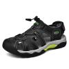 kvdrcs Men's Sport Sandals Outdoor Hiking Leather Closed Toe Sandals Athletic Lightweight Summer Walking Casual Sandals Water Shoes view 4