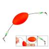 1 Set Oval Fishing Float Wire Cork for Redfish Bobbers Cork Floats Popping Cork Copper Beads Quick Floating view 4
