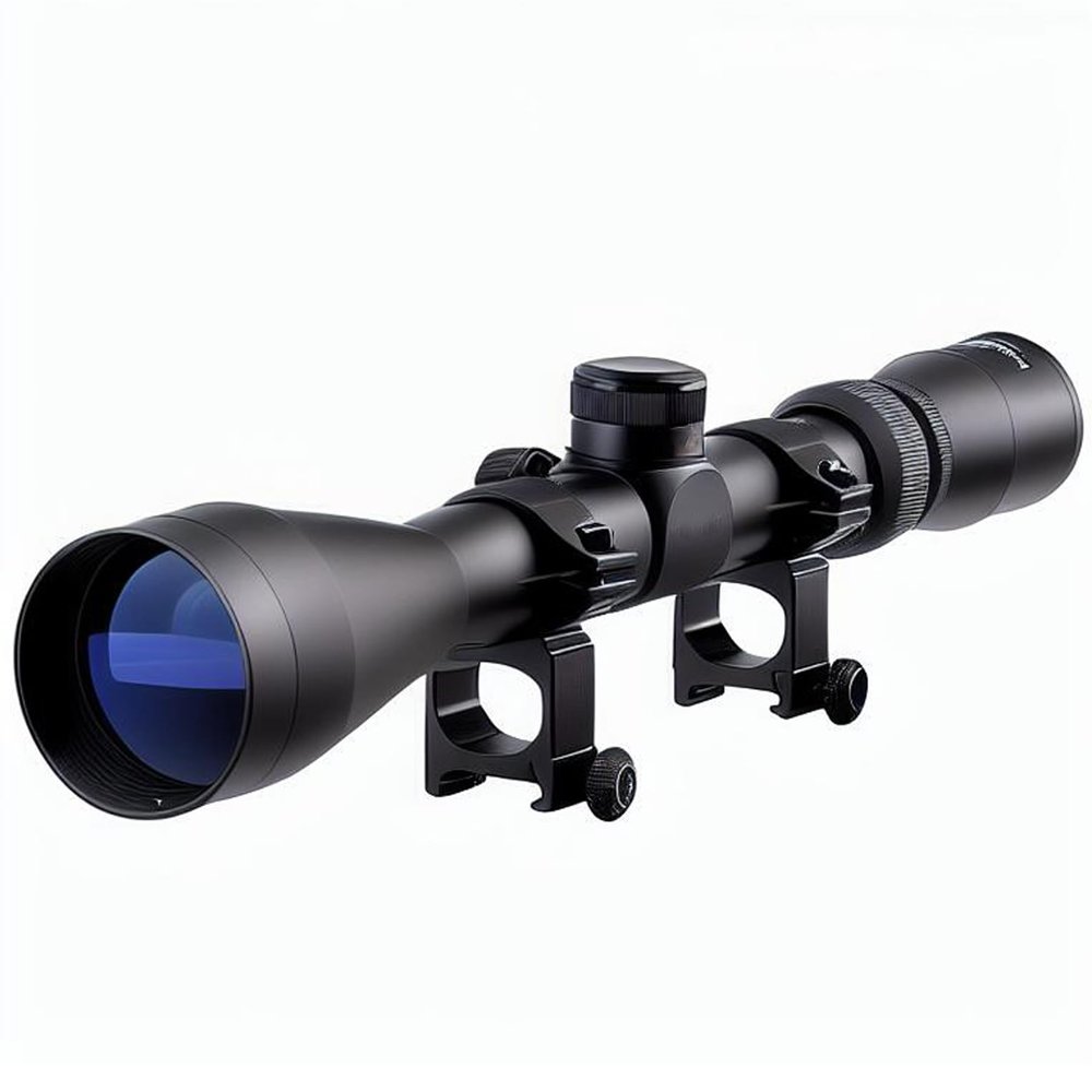 WIPBOTEN 3-9x40 Optics Reticle Crosshair Scope with 20mm Free Mounts