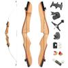 66" 68" 70" Takedown Recurve Bow Archery Competition Athletic Bow 14-40 LB Right Handed Archery Kit Outdoor Training Hunting Shooting (66"/22lbs, kit 1/White) view 1