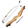 66" 68" 70" Takedown Recurve Bow Archery Competition Athletic Bow 14-40 LB Right Handed Archery Kit Outdoor Training Hunting Shooting (68"/32lbs, kit 1/White) view 3