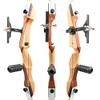 66" 68" 70" Takedown Recurve Bow Archery Competition Athletic Bow 14-40 LB Right Handed Archery Kit Outdoor Training Hunting Shooting (68"/32lbs, kit 1/White) view 4