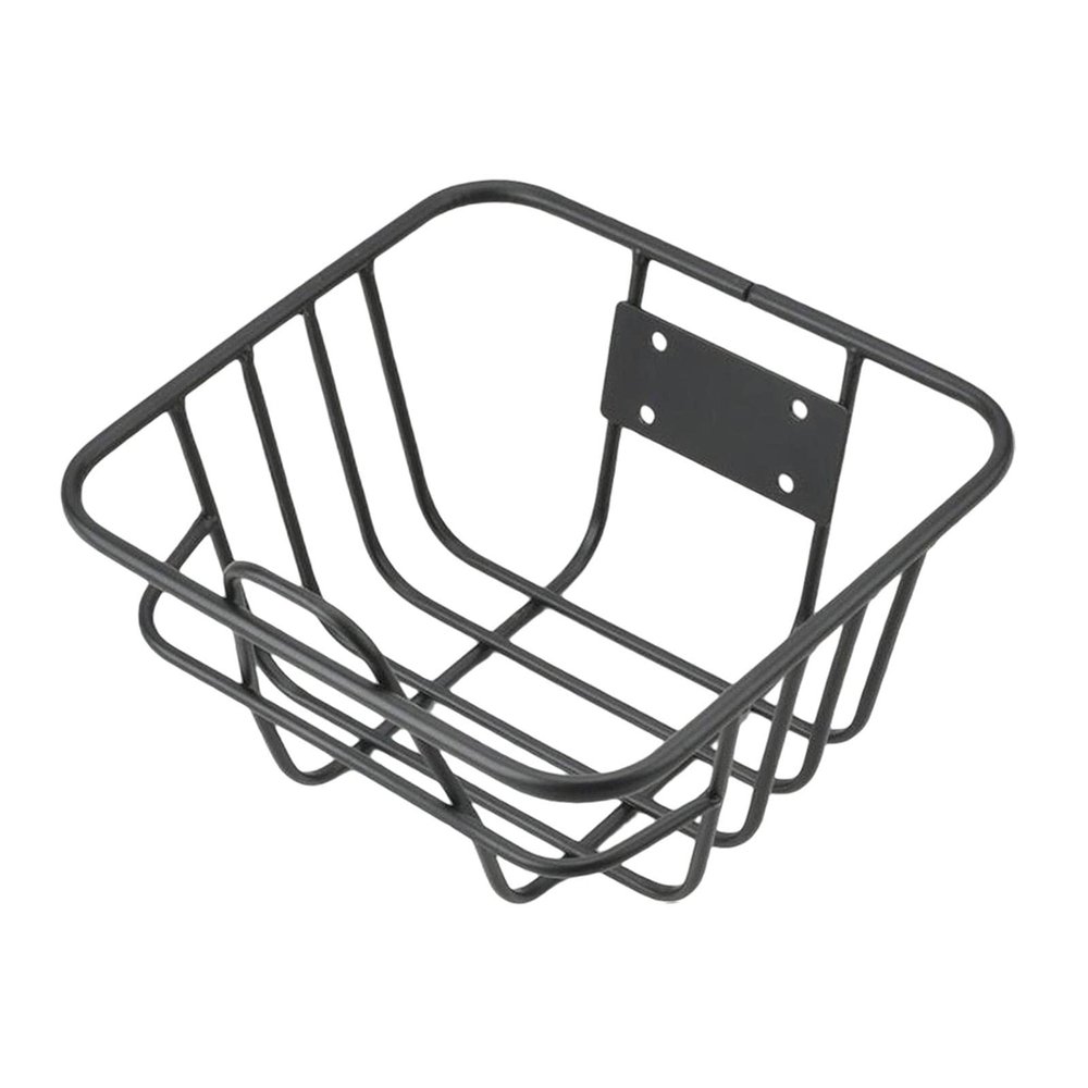 rockible Front Bicycle Basket, Bike Basket Panniers Carrying, Bike Cargo Rack Cycling Accessories for Mountain Bikes Electric Bike, 24.5cmx22.5cm