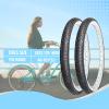 2-Pack Cruiser Bike Tires Set: MOHEGIA 26 x 2.125 Inch Folding Tires, Inner Tubes, and Tire Levers Replacement Kit for Beach Cruiser Bicycle -White Walled view 4