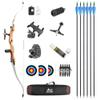 66" 68" 70" Takedown Recurve Bow Archery Competition Athletic Bow 14-40 LB Right Handed Archery Kit Outdoor Training Hunting Shooting (68"/36lbs, kit 2/White) view 1