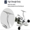 Reel - Low Profile Fishing Reel Interchangeable Between Left and Right Hands 5.2:1 Lightweight 13 Ball Bearings Magnetic Brake System (Size : 1000) view 3