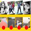 Portable Roller Road Drift Plate Skates Anti-Slip Board Aluminum Bracket with PU Wheels Split Roller Skating Colorful Sandpaper 3-Layer Bamboo Board Skateboard Maximum Load 200kg view 2
