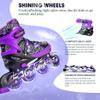 Kuxuan skates OundarM Flowers Bouquet Building Blocks Kit, DIY Artificial Flowers Building Toys for Adults, Home Decor Accessories, Compatible with Lego (679 Pieces),Purple,Medium(Kids 13-3 US) view 4
