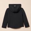 Amazon Essentials Girls' Hooded Full-Zip Active Jacket, Black, X-Small view 2