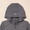 Amazon Essentials Girls' Hooded Full-Zip Active Jacket, Grey, XX-Large view 3