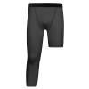 Hotfiary 3/4 Boys Youth Compression Leggings Single Leg Athletic Capris Tights Sports Base Layer for Kids Basketball view 2