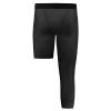 Hotfiary 3/4 Boys Youth Compression Leggings Single Leg Athletic Capris Tights Sports Base Layer for Kids Basketball view 3