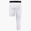 Hotfiary 3/4 Boys Youth Compression Leggings Single Leg Athletic Capris Tights Sports Base Layer for Kids Basketball view 3