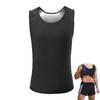 Mansottile Ion Shaping Vest, Gynecomastia Compress Tank Top, Compression Tanktop Men Shaper Vest (Black-Slive, XX-Large-3X-Large)