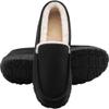 shoeslocker Slippers for Men Mens Slippers Warm Indoor Outdoor House Shoes Black Size 10.5 view 1