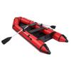 10ft PVC Inflatable Boat Sport Tender Dinghy Boat Water Adult Assault Boat (Red) view 2