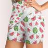 Women's Tennis Skirt I Love Watermelon Golf Skorts Skirts with Shorts Pockets Workout Sports view 3