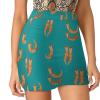 DENFY Women's Tennis Skirt Cartoon Brown Otters Seaweed Golf Skorts Skirts with Shorts Pockets Workout Sports view 1