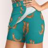 DENFY Women's Tennis Skirt Cartoon Brown Otters Seaweed Golf Skorts Skirts with Shorts Pockets Workout Sports view 3