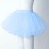JEATHA Girls Tutu Skirt Ballet Full Circle Tulle Layered Mesh Skirts Princess Dance Party Dress Up Dancewear Sky Blue 6-11 Years view 4