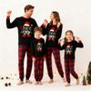 Awoscut Family Christmas Pajamas Matching Pajamas for Family, Xmas PJs Sets Holiday Sleepwear(#a-2, Kids, 10 Years) view 3