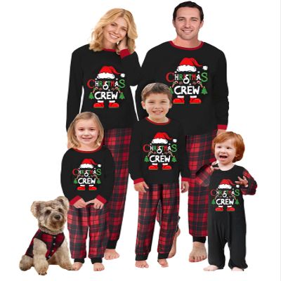 Awoscut Family Christmas Pajamas Matching Pajamas for Family, Xmas PJs Sets Holiday Sleepwear(#a-2, Kids, 3 Years)
