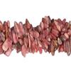 13-15MM Rhodochrosite Gemstone Stick Pebble Chip Loose Beads 7.5 inch CHIK-STNRD-28652 view 1