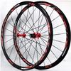 ZECHAO Alloy Double Wall Wheelset 700c Road Bike 30MM Wheels Sealed Bearings Bike Wheel 11 Speed C/V Brake Quick Release Wheelset view 1