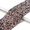 2MM Natural Rhodonite Gemstone Grade A Micro Faceted Round Loose Beads 15 inch Full Strand CHIK-STNRD-28506 view 2