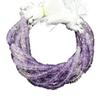 AAA Natural Shaded Amethyst Heishi Washer Beads, 6-6.5MM Amethyst Gemstone Beads, 8 Inch Shaded Amethyst Wheel Beads CHIK-STNRD-27610 view 1
