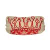 red Crown Printed Men's Sports Headbands Women Workout Sweatbands Moisture Wicking Hair Bands Travel Fitness Basketball view 3
