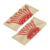 red Crown Printed Men's Sports Headbands Women Workout Sweatbands Moisture Wicking Hair Bands Travel Fitness Basketball view 4