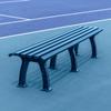Vermont Tennis Court Bench - 3 & 4 Seater | Standard or Backless (Backless, Navy Blue, 4 Seater) view 2