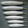 5 Hammered Diamond Jigs AVA Vertical Jigging Bluefish Striper Fishing Lure Raw 6oz view 1