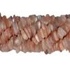 10-12MM Orange Moonstone Gemstone Stick Slice Loose Beads 15.5 inch Full Strand CHIK-STNRD-28629 view 1
