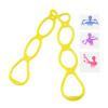 7 Ring Stretch Resistance Exercise BandBetterJonny Workout Bands Yoga Stretching,Foot,Leg and Arm Exerciser for Home or Fitness Center Workout Walking Exercise view 4
