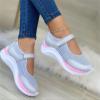 Ladmiple Sneakers For Women Slip On Memory Foam Women's Canvas Shoes Low Cut Slip On Sneaker Casual Walking Shoes Dressy Summer Comfortable Fashion Platform Flats Loafers view 2