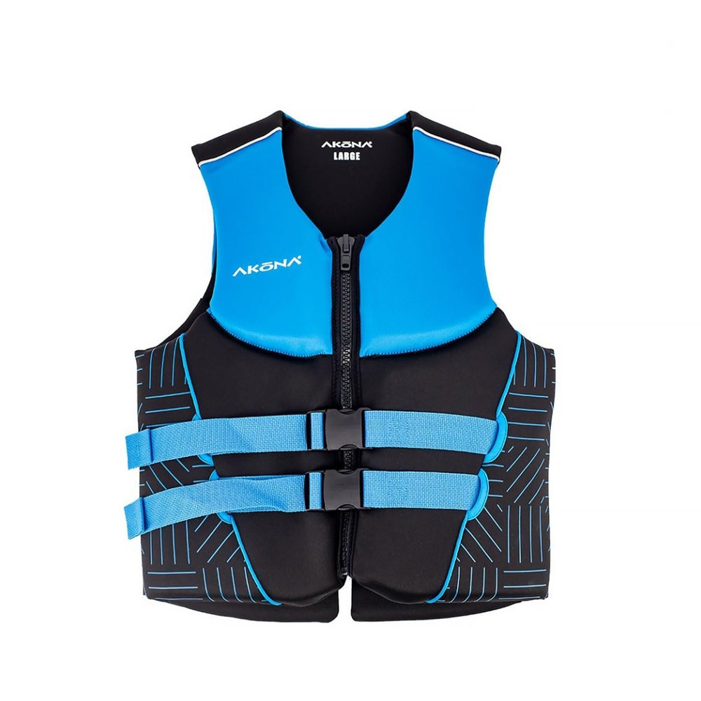 AKONA Men's Neoprene Life Jacket, US Coast Guard Approved, Rated for 90+ Pounds X-Small