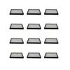 12 Pack of 14 x 8 x 1 Riker Display Cases for Collectibles Jewelry & Trade Shows