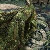 Hunting camouflage net Camo Netting Bundeswehr Sunshade Net 210D Oxford fabric camouflage net, 1.5x9m, 3x8m, 4x4m, 6x10m, 8x9m, 10x15m, for hunting shooting animal observation ( Size : 9x9m/29.5x29.5f view 4