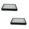 2 Pack of 14 x 8 x 1.5 Riker Display Cases Box for Collectibles Arrowheads Jewelry & Trade Shows view 1