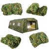 Camouflage net camouflage netting Camo Netting hunting 2x3m 3x3m 3x4m 3x6m wild camping forest landscape for decoration sun protection hunting camping outdoor military ( Size : 6x20m/19.6x65.6ft ) view 1