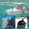 AWEMUFA 2 Pack Boat Fenders Easy to Install Bumper for Docking Ideal Fender for Pontoon, Bass, Flat and Fishing Boats view 2