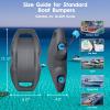 AWEMUFA 2 Pack Boat Fenders Easy to Install Bumper for Docking Ideal Fender for Pontoon, Bass, Flat and Fishing Boats view 4