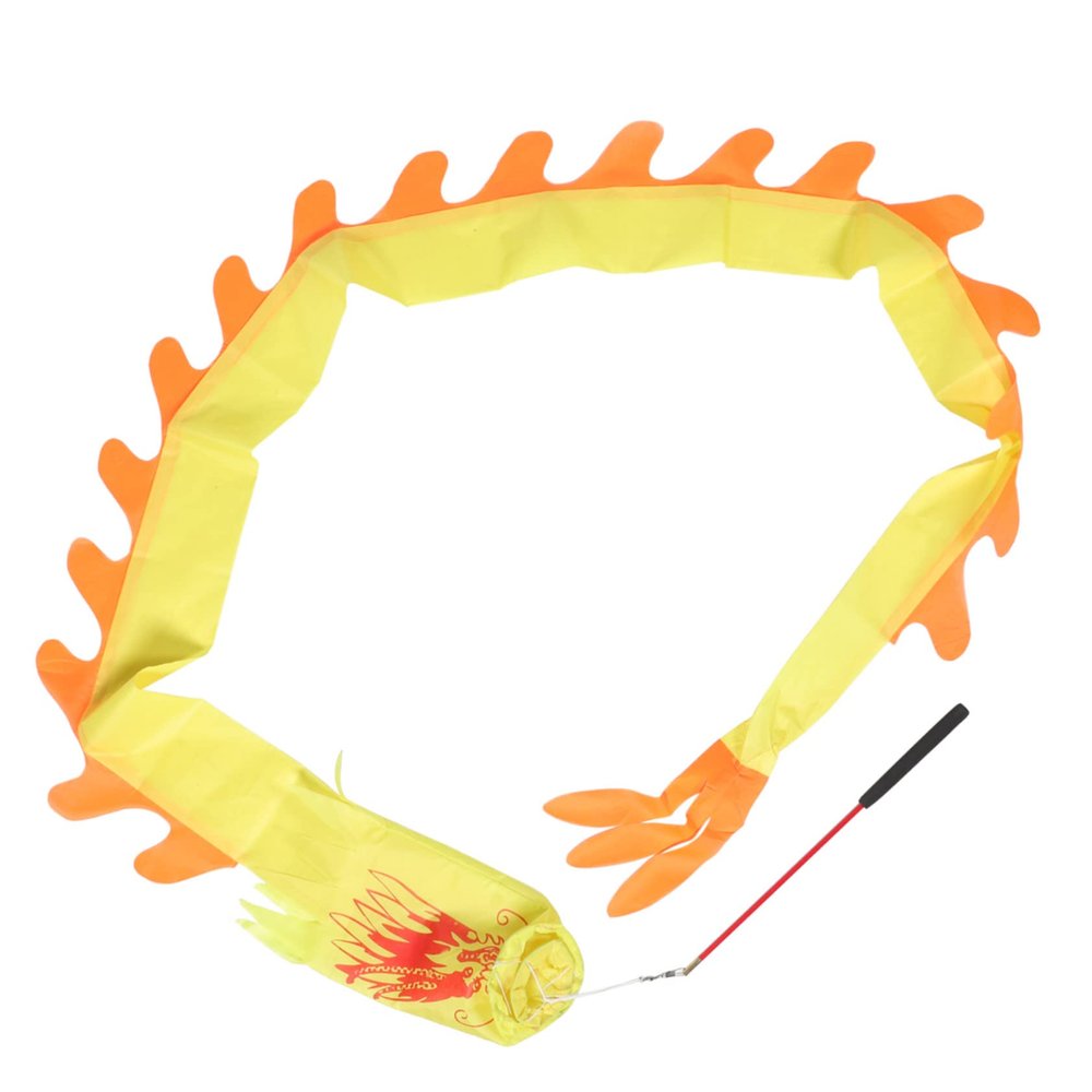 SAFIGLE Chinese Ribbon for Gymnastics and Wear-Resistant Fitness Streamer Random Handle for Festivals and Rhythmic Dance Activities