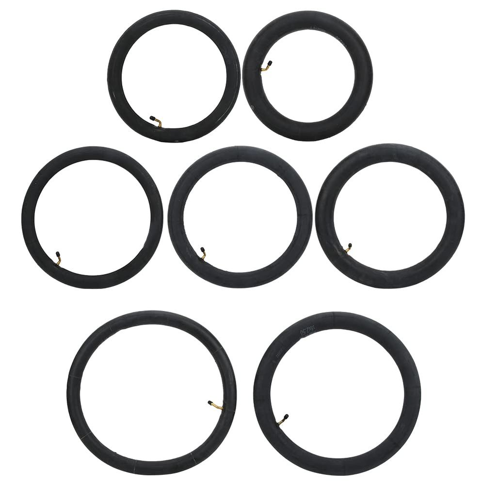 Obetuens Inneube, Electric Ycle Rubber Inneube with Met l Bent V e e Bike ries Inneube with Bent V e Stem Electric Ycle Bent V e Inneube (18X2.50)