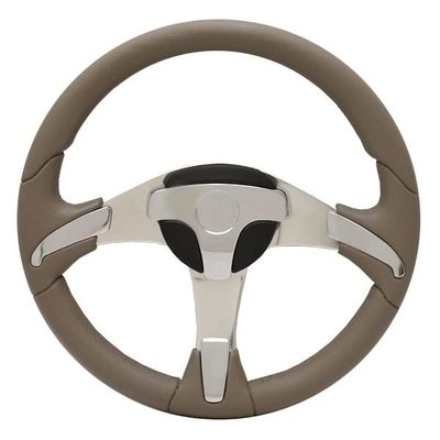 Uflex USA Boat Steering Wheel GORGONA-CH/T/CP | Aluminum Foam Gray