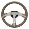 Uflex USA Boat Steering Wheel GORGONA-CH/T/CP | Aluminum Foam Gray view 1