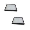 2 Pack of 20 x 14 x 1.25 Riker Display Cases for Collectibles Jewelry Arrowheads & Trade Shows view 1